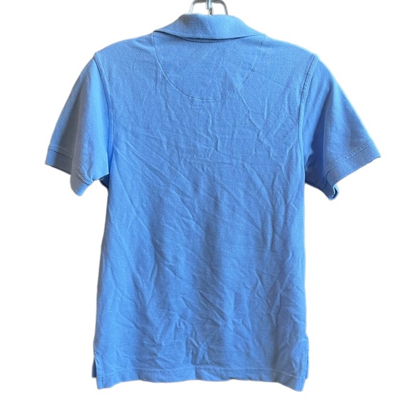 Chaps Boys Polo Shirt size M Blue - Picture 3 of 5